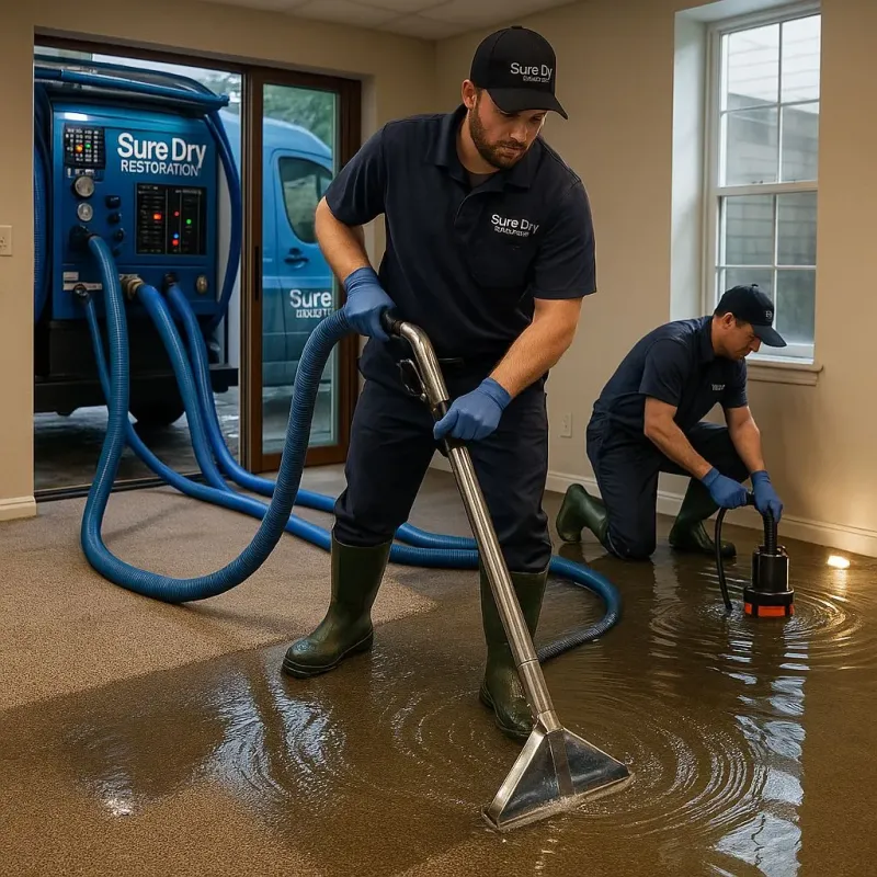 Water Extraction and Removal process in Carlstadt, NJ